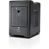 SanDisk Professional G-RAID SHUTTLE 4 - Festplatten-Array - 104 TB - 4 Schächte - HDD 104 TB x 4 - Thunderbolt 3, USB 3.2 Gen 2 (extern)
