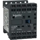 Schneider Electric LC1K06103B7 Leistungsschütz LC1K 3p, +1S, 2.2 kW, 6 A, 400 V AC3, Spule 24 V AC