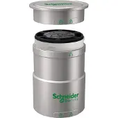 Schneider Electric Grundelement, Harmony XVU, modular, Basis mit Deckel, 60mm, silber, 24V ACDC XVUC21BQ