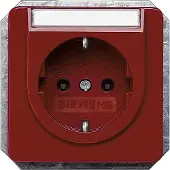 Siemens Steckdose 1f rt glz DELTAprofil UP IP20 5UB1476