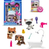 Little Live Pets Littlest Pet Shop Spa mit 3 Figuren Serie 3 LPS00638