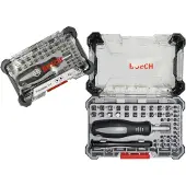 Bosch Schraubendreher-Set mit Präzisions- und Standardbits, Display, 6x 42-tlg