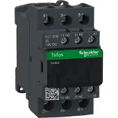 Schneider Electric LC1D32JL Leistungsschütz LC1D 3p, +1S+1Ö, 15 kW, 32 A, 400 V AC3, Spule 12 V DC