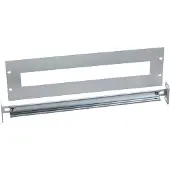 Schneider Electric 19 Frontplatte Stahl 3 HE f. 22 Module NSYCRTM3UDG