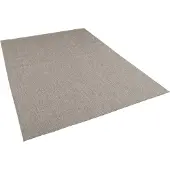 Pergamon In & Outdoor Teppich Flachgewebe Natur Valencia Anthrazit Mix, Größe:200x290 cm