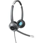 Cisco 522, Kabelgebunden, Büro/Callcenter, 50 - 18000 Hz, Kopfhörer, Schwarz, Grau