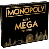 Monopoly Mega Gold – Monopoly (englische Version)