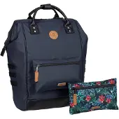 Cabaia Freizeitrucksack Rucksack mit Laptopfach Adventurer Sporty Backpack 23L Pau dunkelblau