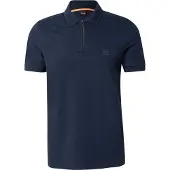 BOSS Poloshirt Passerzip 50537507 Dunkelblau Slim Fit