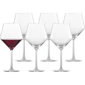 Zwiesel Glas Rotweinglas "Burgundergläser Pure 692 ml 6er Set transparent"