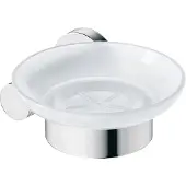 Duravit Seifenhalter D-CODE mit Schale rechts chrom