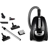 Nilfisk Meteor Comfort EU, 800 W, Beutellos, 2,5 l, HEPA, 79 dB, Schwarz