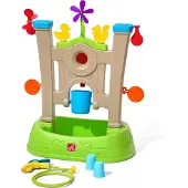 Step2 Waterpark Arcade Wasserspielzeug / Wasserrad | Wasserspieltisch für Kinder inkl. 7-teiligem Zubehör Set | Garten Wasser Spielzeug