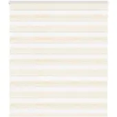 vidaXL Doppelrollo Marmorbeige 120x150cm Stoffbreite 115,9 cm Polyester