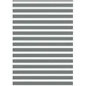 vidaXL Doppelrollo Dunkelgrau 155x230 cm Stoffbreite 150,9 cm Polyester