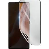 3MK , Stoß- und kratzfester Hydrogel Bildschirmschutz für Zte Axon 40 Ultra, Transparent