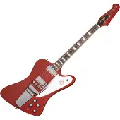 Epiphone 1963 Firebird V Maestro Vibrola Inspiriert von Gibson Custom Ember Red
