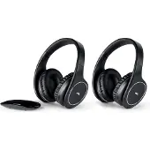 Meliconi HP Easy Digital Bundle, Verkabelt & Kabellos, 60 - 14000 Hz, Kopfhörer, Schwarz