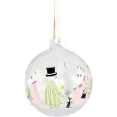Muurla Christbaumkugel Mumins im Pyjama (9cm)