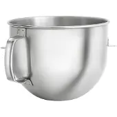 KitchenAid Zubehör 5KSMB70 Edelstahlschüssel 6,6 L, Farbe:Edelstahl