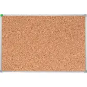 Franken Korktafel U-Act! Linie, Wandmontage im Hoch- & Querformat, Aluminiumrahmen, 600x800 mm