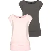 H.I.S. T-Shirt "aus Viskose" 2er-Pack, Kurzarm, im sportlichen Stil, ideal für die Freizeit, im 2er-Pack