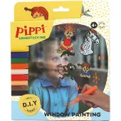 Peppi Pitkätossu Fenstermalset