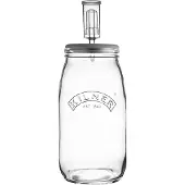Kilner Fermentier Set 3teilig, 3 l, Glas, Transparent, Edelstahl, 127 mm, 260 mm, 300 mm
