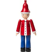 Kay bojesen Holzfigur - Weihnachten Ole 17,5 cm - Rot/Blau/Weiß - - One Size - Dekoration