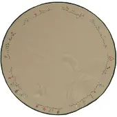 Kähler Design - Hammershøi Christmas Weihnachtsbaumteppich Ø 130 cm, beige