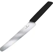 Victorinox Swiss Modern Brot- und Konditormesser 22 cm, schwarz