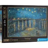 Clementoni Puzzle 1000 Teile Museum Orsay Van Gogh Puzzle für Erwachsene