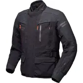 Modeka Paneo LT wasserdichte Motorrad Textiljacke, schwarz, M