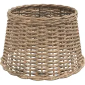 vidaXL Lampenschirm Braun Ø45x28 cm Korbweide