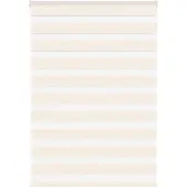 vidaXL Doppelrollo Marmorbeige 105x150cm Stoffbreite 100,9 cm Polyester