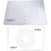 De Buyer Silikonbackmatte 60x40cm mit konzentrischen Ringen
