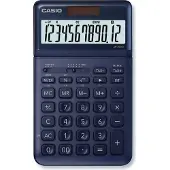 Casio JW-200SC, Desktop, Einfacher Taschenrechner, 12 Ziffern, Navy