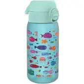 Ion8 Auslaufsichere Fisch Kinder-Trinkflasche 350 ml