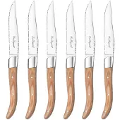 Lou Laguiole Steakmesser-Set Louis 23 x 2 x 1 cm 6 Stück