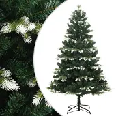 vidaXL Künstlicher Weihnachtsbaum Klappbar Beschneit 210 cm Modell 2