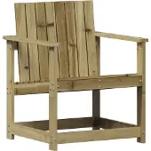 vidaXL Gartenstuhl 62x56x77 cm Kiefernholz Imprägniert