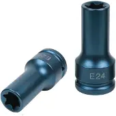 Ks Tools 3/4" Torx-E-Kraft-Stecknuss, lang, E24