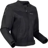 Bering Alias Mesh Damen Motorrad Textiljacke, schwarz, 44