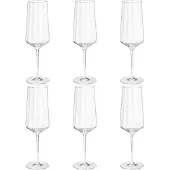 Georg Jensen Sektgläser Bernadotte Crystalline 270 ml (6er-Set)