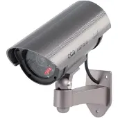 König SAS-DUMMYCAM30, Patrone (Form), Draußen, Grau, Kunststoff, IP44, Wand