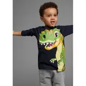 Kidsworld Langarmshirt in marine | Gr.: 104/110