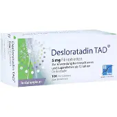 TAD Pharma Desloratadin TAD 5 mg Filmtabletten 100 St