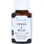Naturafit Power & Relax Kapseln für stressgeplagte Menschen jeden Alters, 60 St. Kapseln