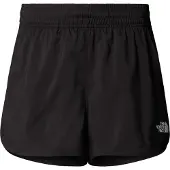 The North Face Trainingsshorts "W FLEX WOVEN SHORT 3IN" leichtes Design, aus Polyester, erhältlich in den Größen XS bis XXL