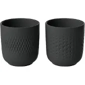Villeroy & Boch Becher Set 2tlg. Manufacture Collier noir